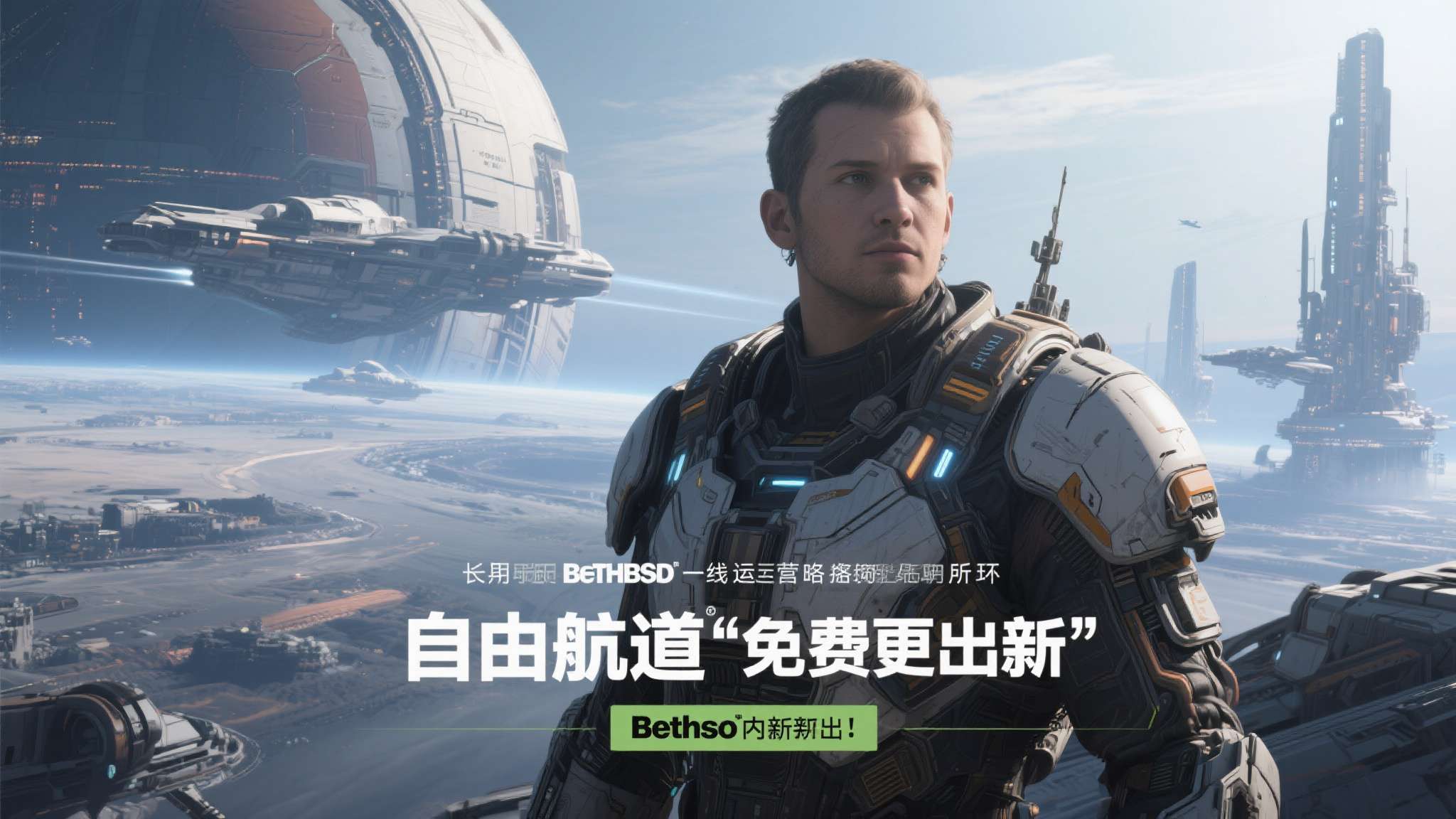《星空》"自由航道"免费更新预告发布 4月7日正式上线 从长远角度审视,"自由航道"免费更新是Bethesda长线运营战略的重要一环。对
